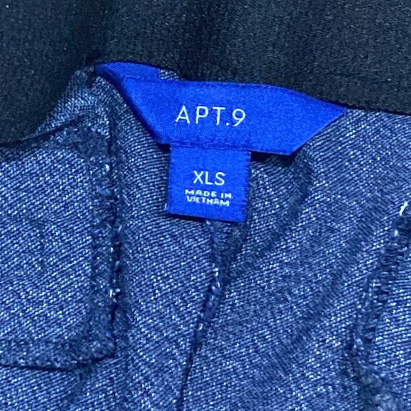 Apt. 9 Blue Grey Career Pants XLS - Picture 3 of 3